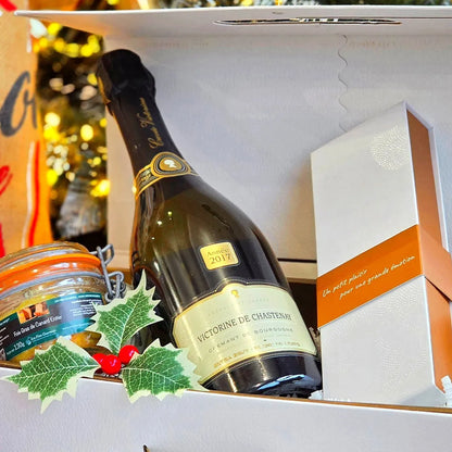 Coffret de Noël Festif Cremant Chocolats C'est Cela.webp