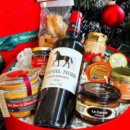 Coffret Gourmand Noël "Le Cheval Noir"